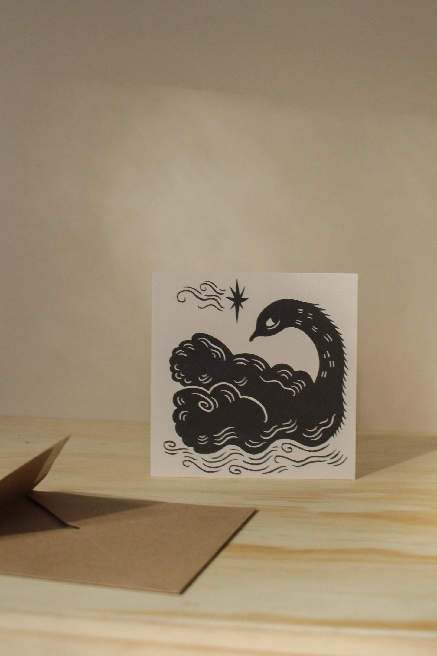 'The Swan' Animal Card: Naked