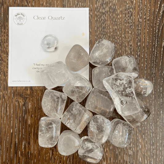 Clear Quartz Tumble Stone