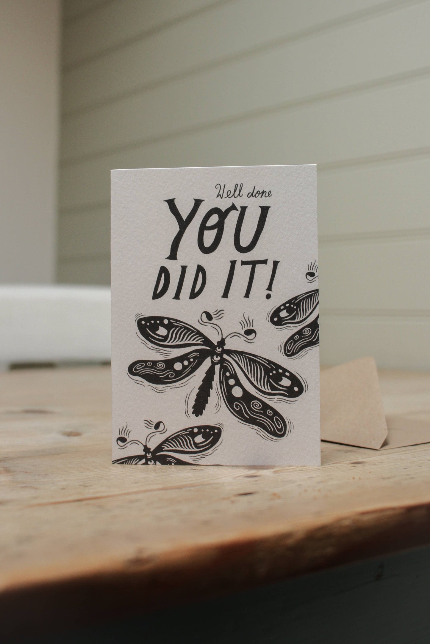 'You Did It!' Congratulations Card: Naked