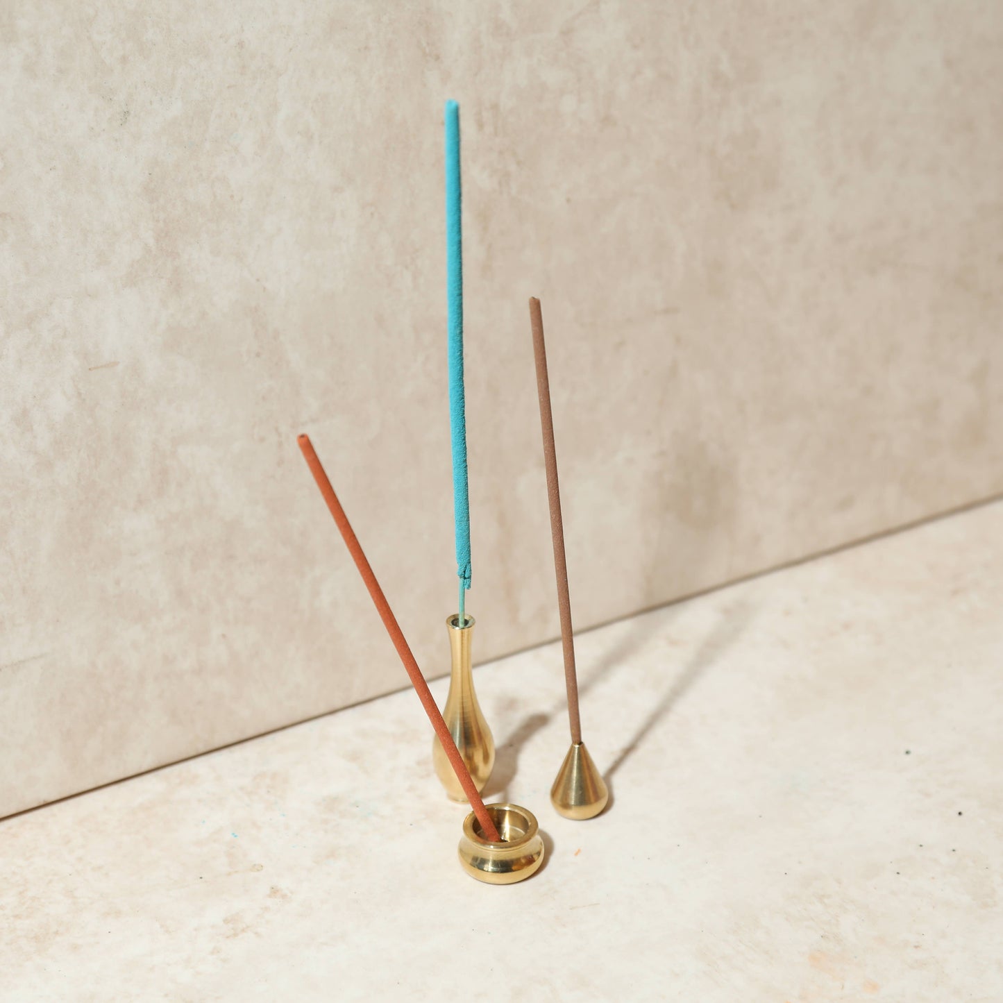 Brass Incense Holder Droplet
