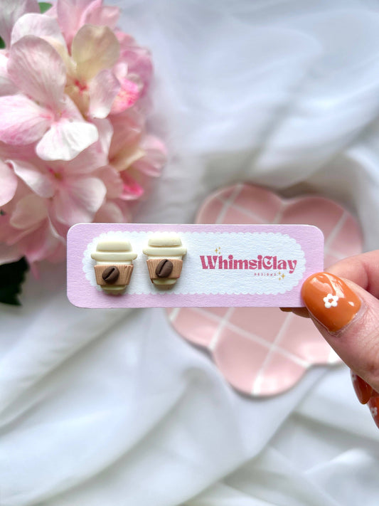 Coffee Cup Studs