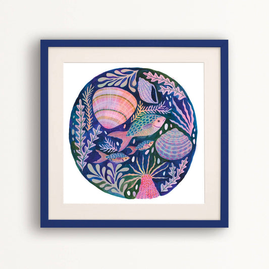 Rock Pool Art Print