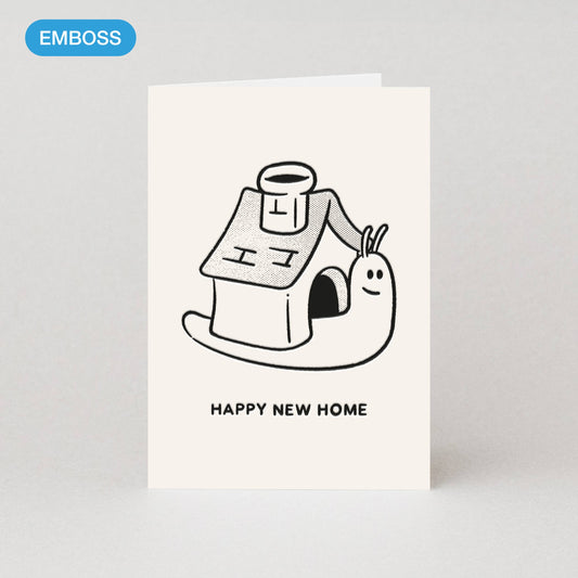 Snail New Home Card | Housewarming Card | New House Card