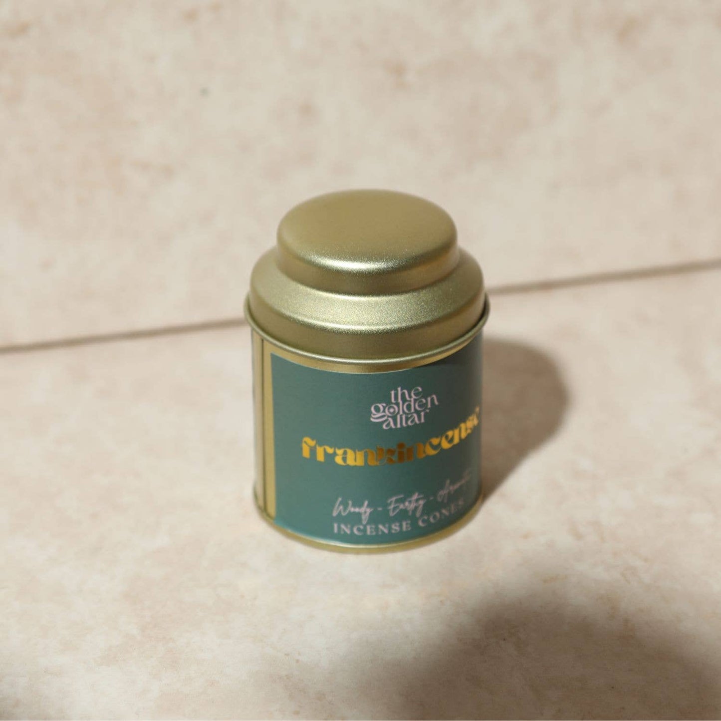 Aromatherapy Incense Cones Tin