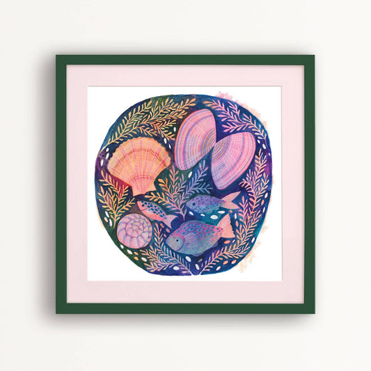 Rock Pool Art Print