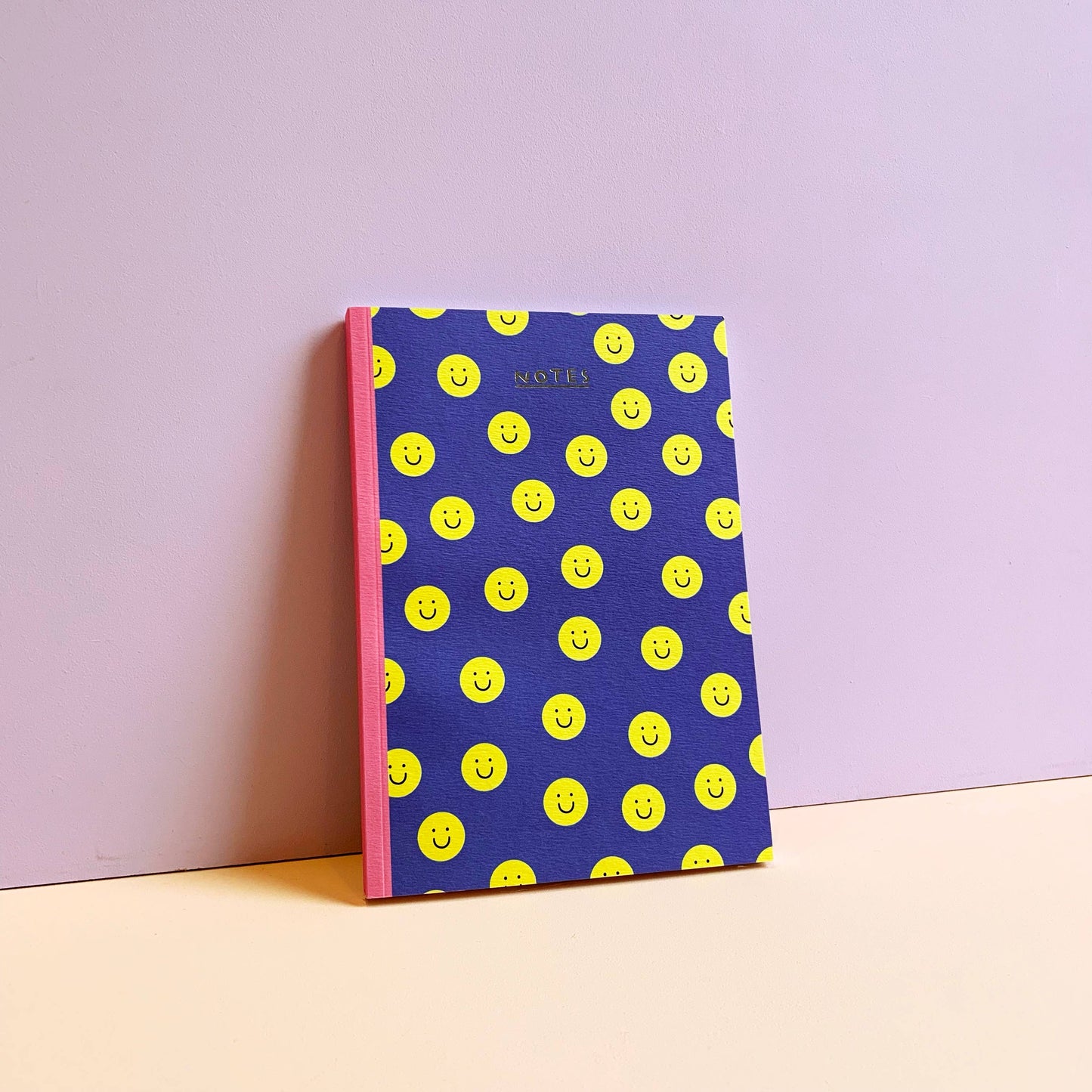 Smiley Face Notebook - Blank Notebook - Journal - Fun