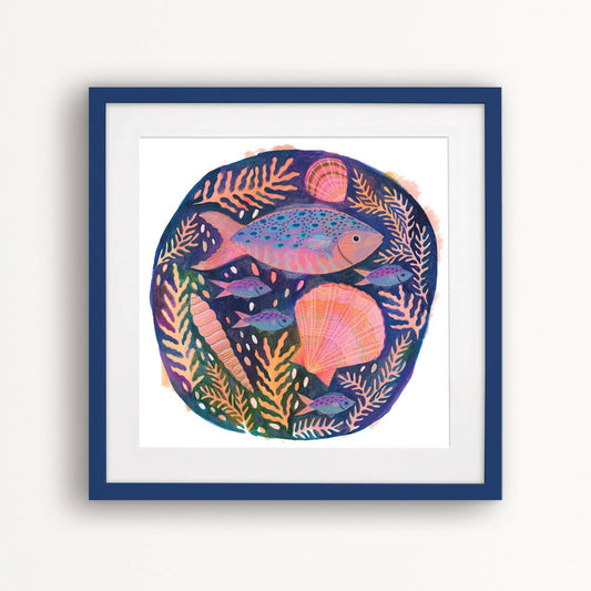 Rock Pool Art Print