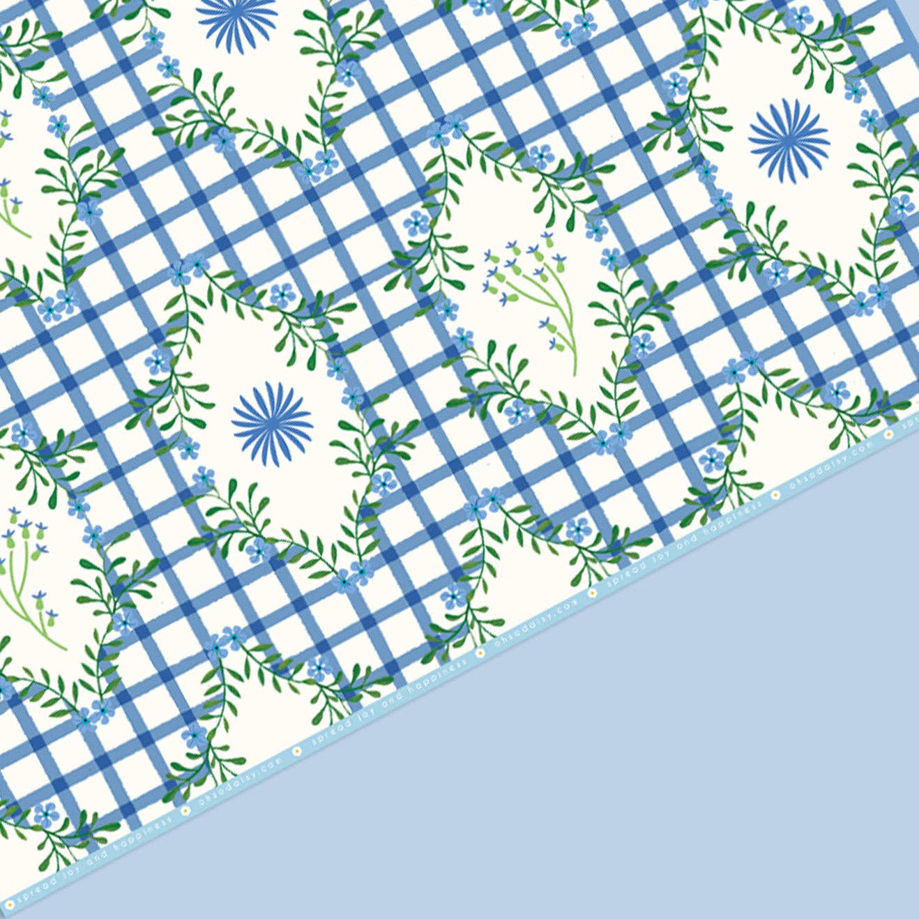 MARILLA TRELLIS GIFT WRAP SHEET