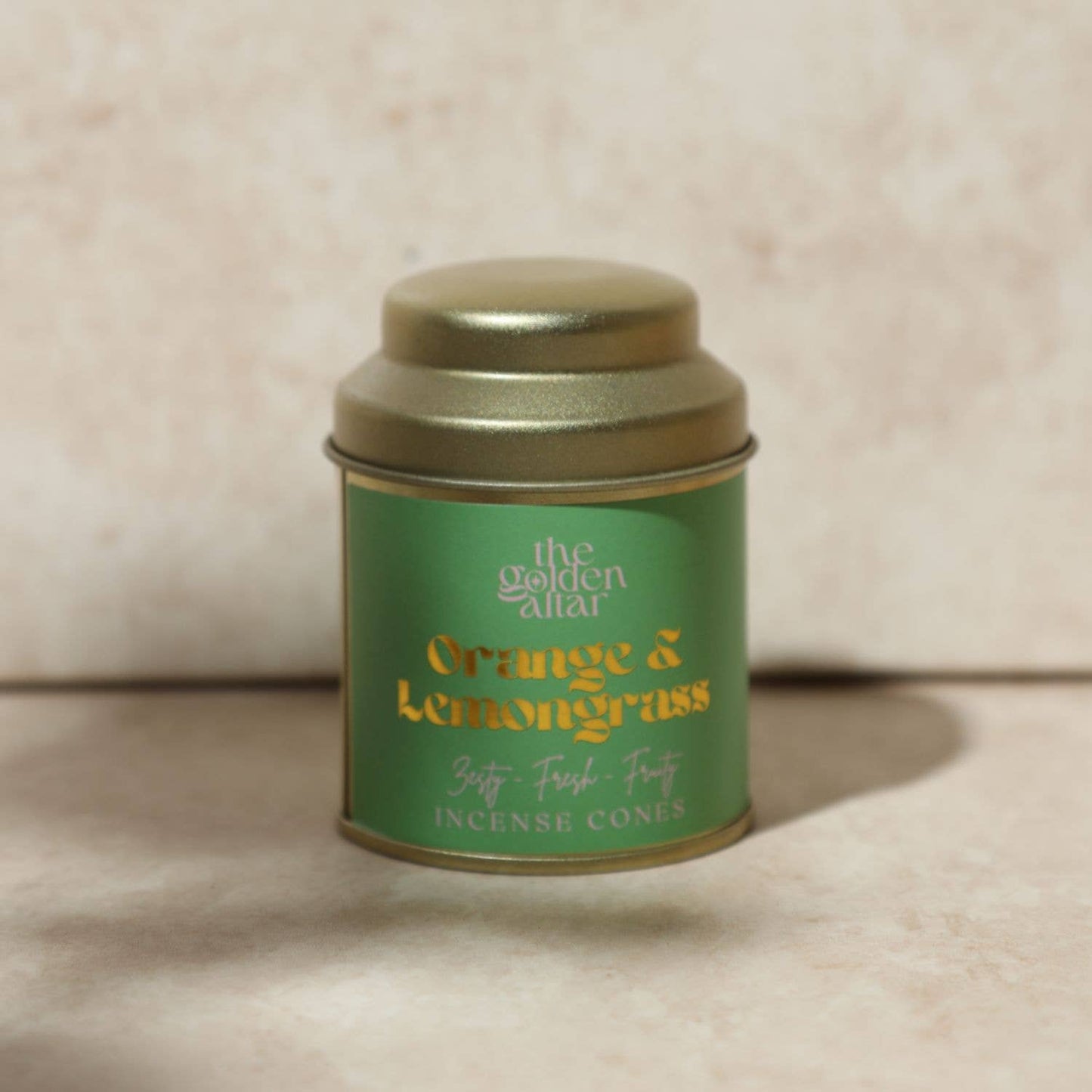 Aromatherapy Incense Cones Tin