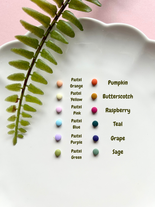 Colourful Dot Studs