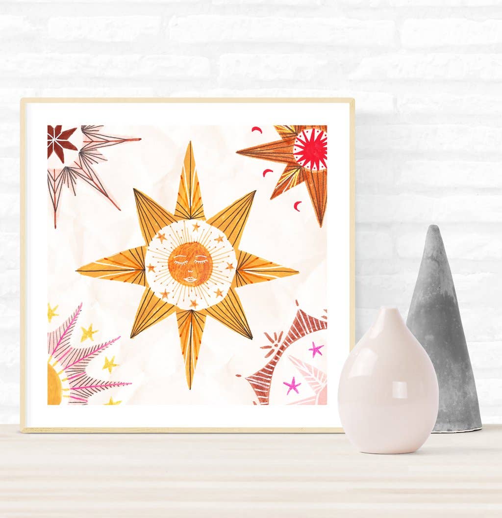 Celestial Bodies Art Print