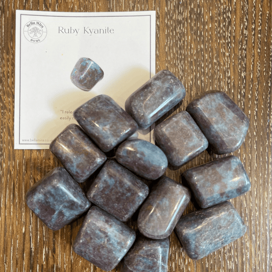 Ruby Kyanite Tumble Stone