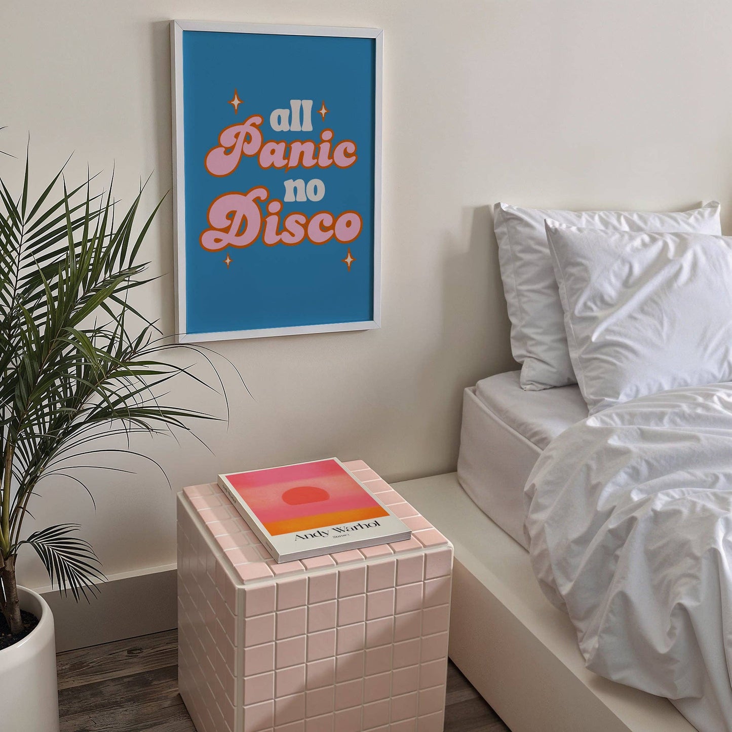 All Panic No Disco Anxiety Print: A4