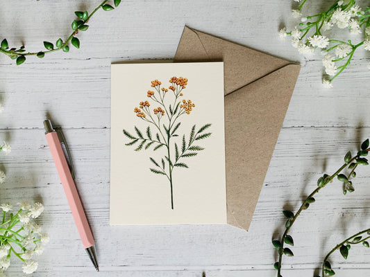 Tansy Greeting Card