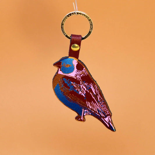 Finch Bird Key Fob