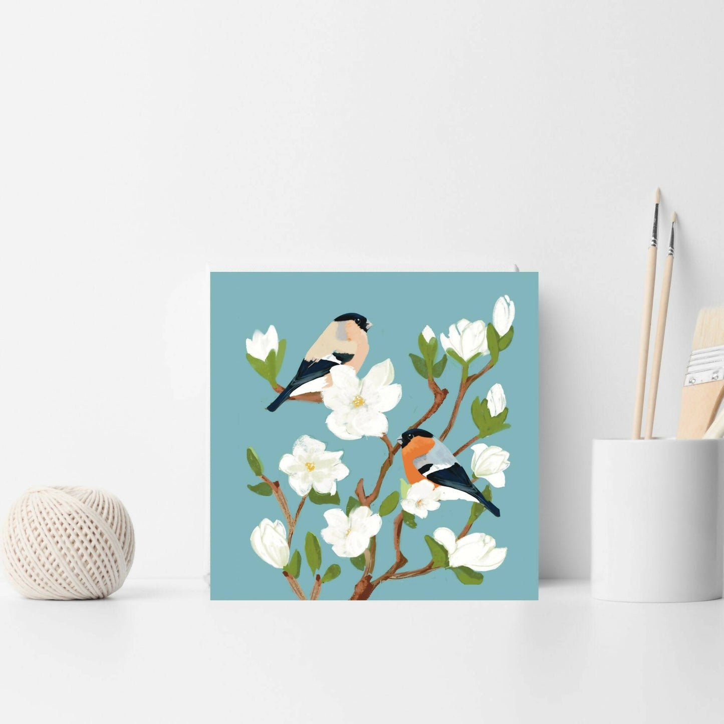 Bullfinch In Magnolia