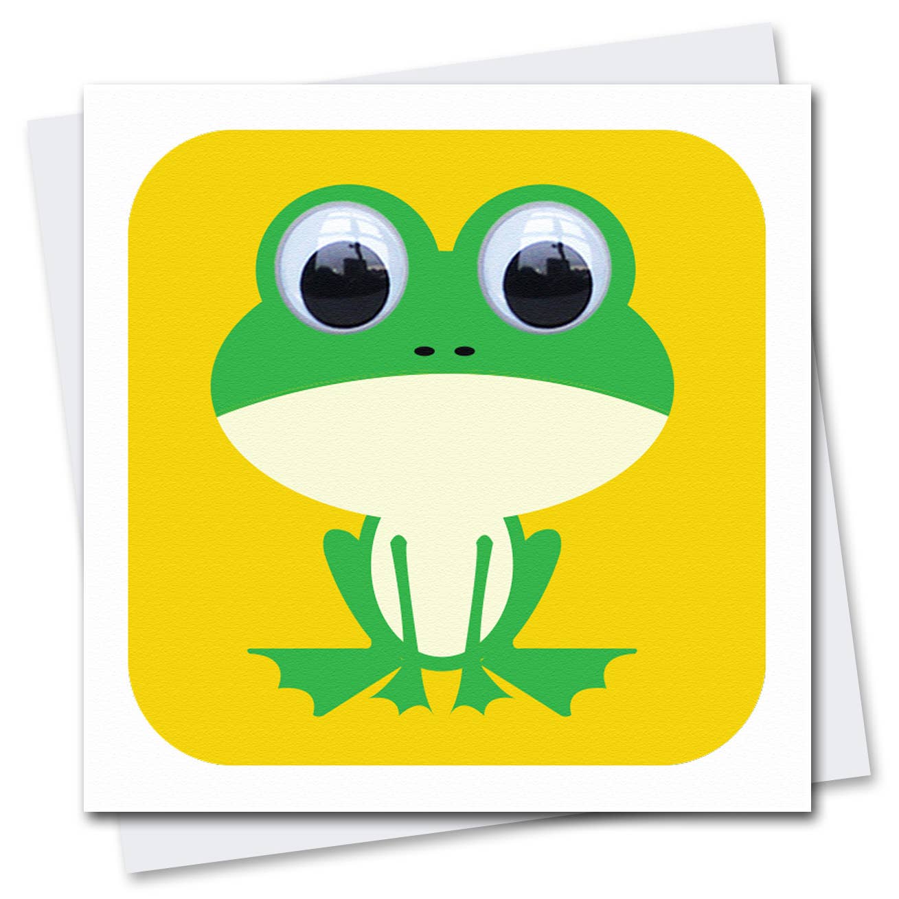 Francis Frog Greetings Card