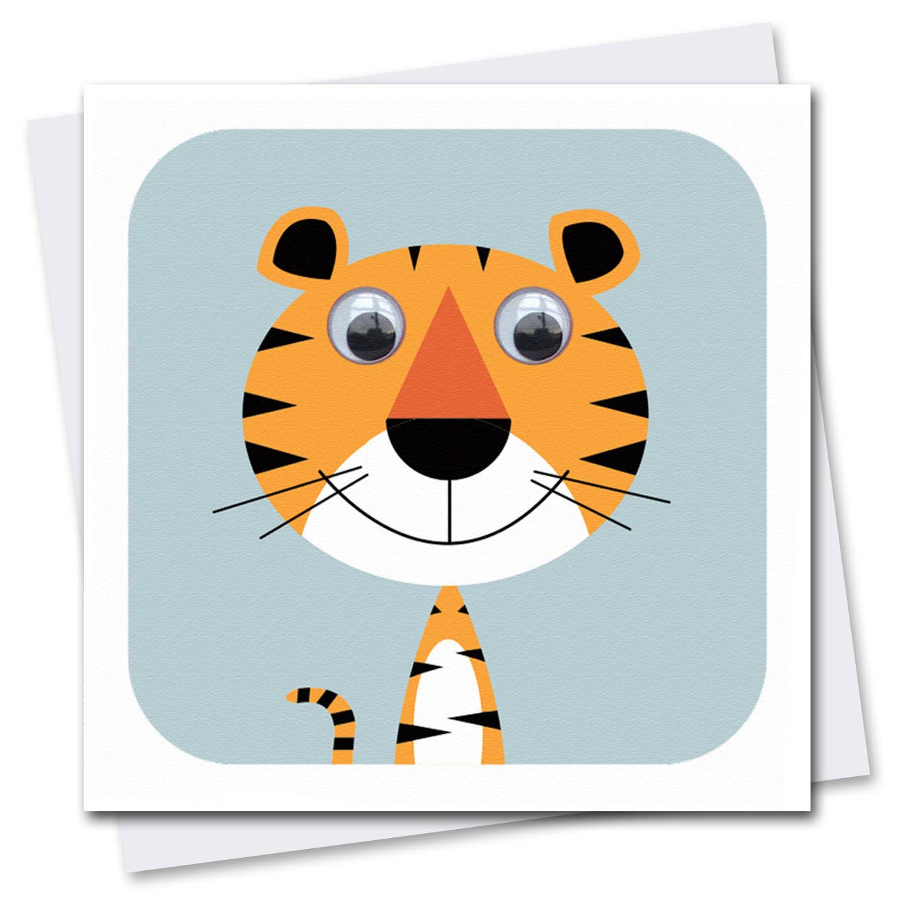 Terrence Tiger Greetings Card